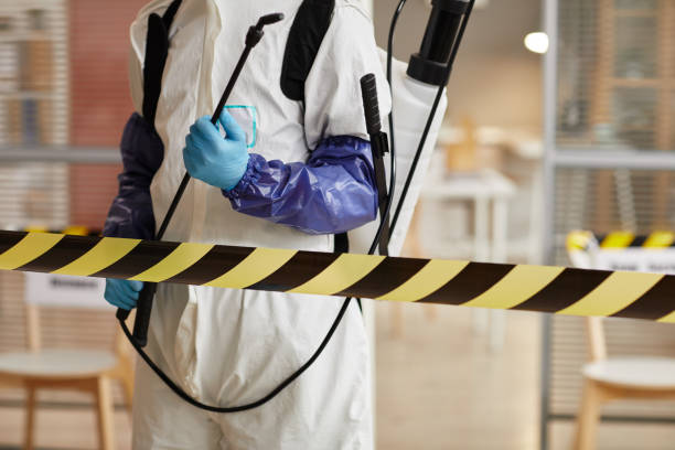 Professional Drug Lab Cleanup technician working in Aquebogue, NY